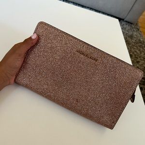 Sparkly pink Michael Kors clutch